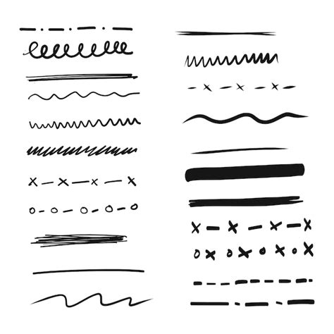 Free Printable Hand Drawn Lines Free Printable Templates