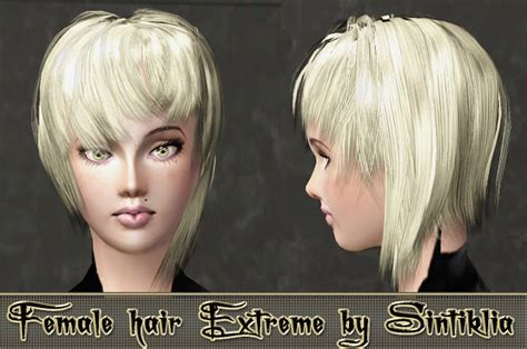 My Sims 3 Blog Sintiklia Extreme Hair For Males And Females