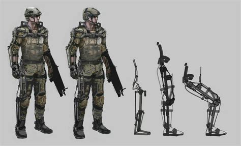 Early Call Of Duty Advanced Warfare Concept Art Tells The Story Of The