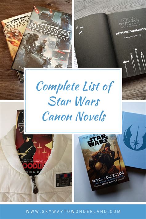 Complete List Of Star Wars Canon Novels Reviews On Every Star Wars