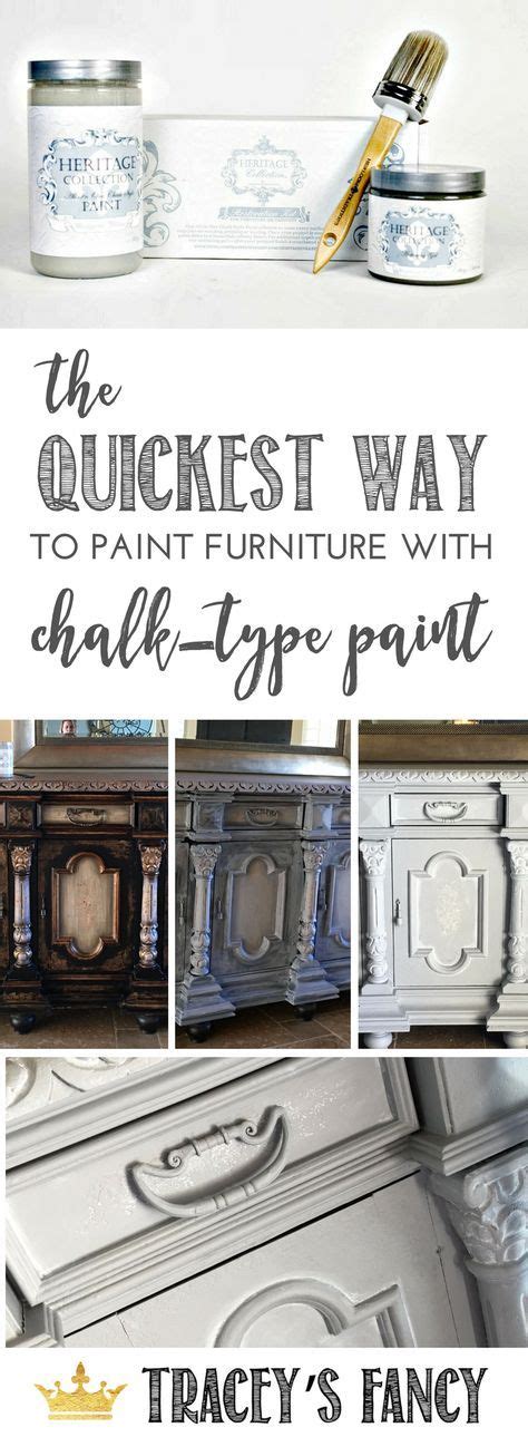 The Quickest Way To Paint Furniture With Chalk Paint Furniture
