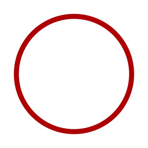 Red Circle Icon Png