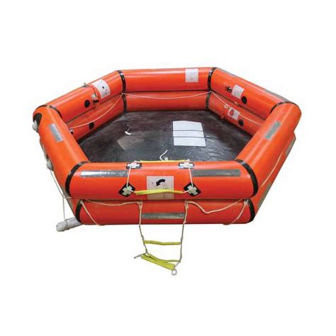 Survival Technologies Shoremaster Iba 6 Person Life Raft With Valise