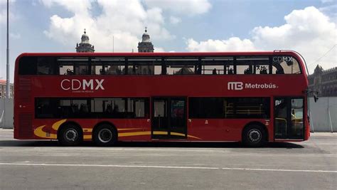 El Metrobús De Doble Piso Que Recorrerá Av Reforma En La Cdmx