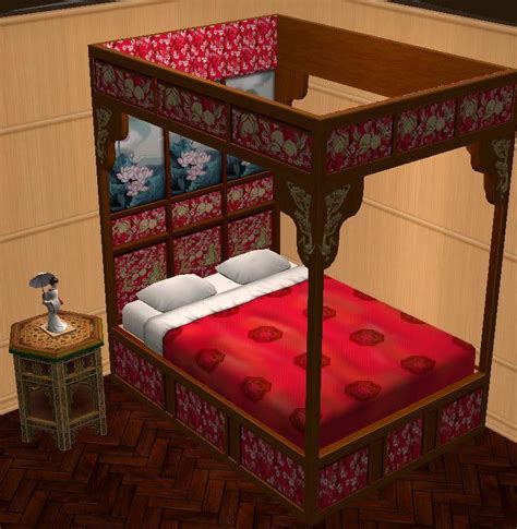 Theninthwavesims The Sims 2 The Sims 3 World Adventures Asian Bed
