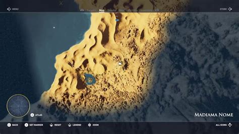 Assassin S Creed Origins All Sinai Map Locations Completed Youtube