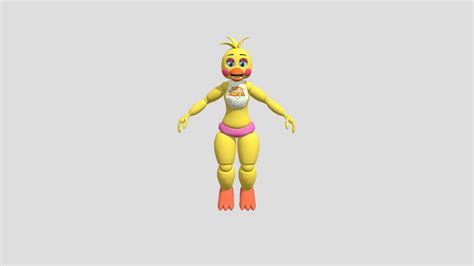 Toy Chica Download Free 3d Model By S3r84n C439eeb Sketchfab