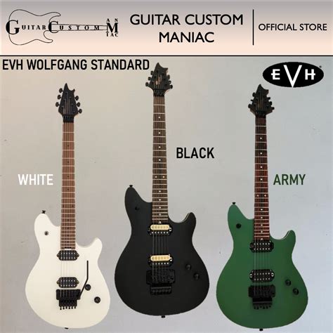 Preorder Gcm Custom Made Evh Wolfgang Standard Electric Guitar Shopee