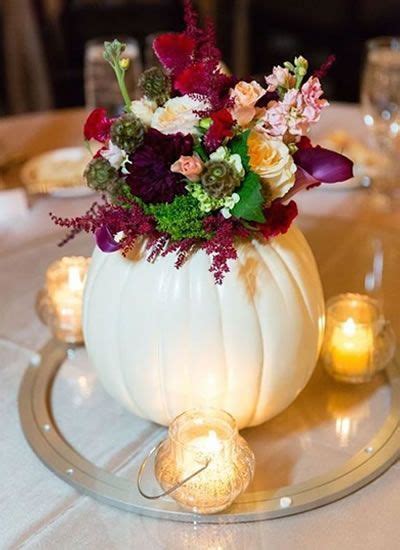 16 Of The Prettiest Pumpkin Wedding Decor Ideas From Pinterest