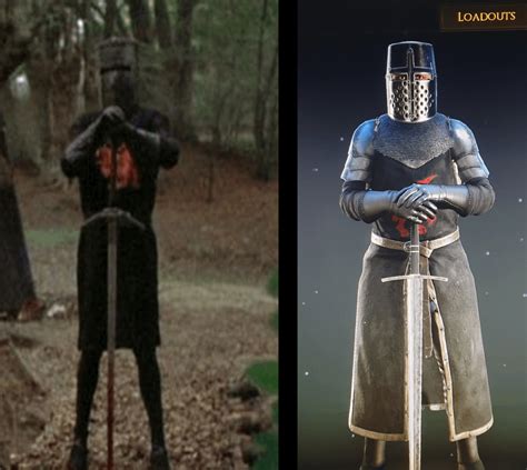 I Tried To Make Black Knight From Monty Python And The Holy Grail