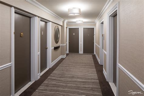 Apartment Hallway Doors Generally This Layout Is Described As A