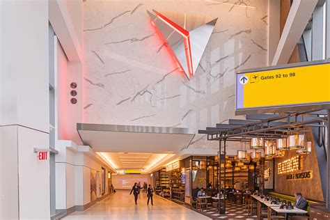 Deltas First New Concourse At Laguardia Opens A Milestone In 8b