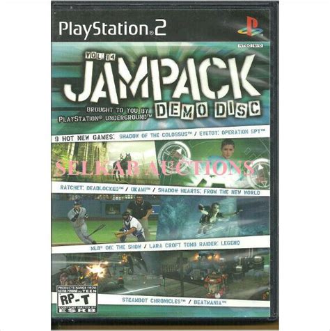 Jampack Vol 14 Demo Disc Playstation 2 Video Game Disc Ps2 Ntsc Uc