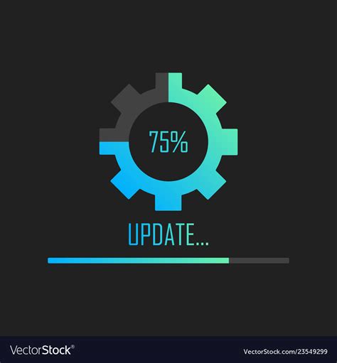 System Software Update And Upgrade Concept Vector Image
