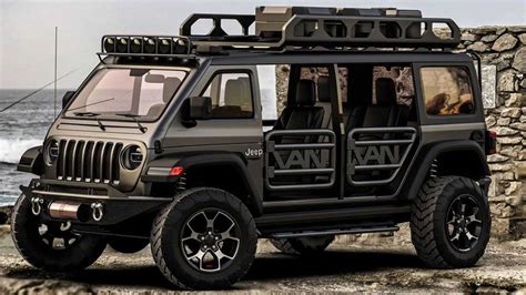 Neue Renderings Zeigen Den Jeep Wrangler Van Unserer Träume