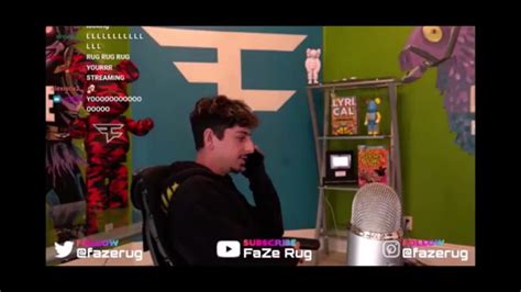 Faze Rug Fights With His Ex Girlfriend Kaelyn On Twitch Stream Omg
