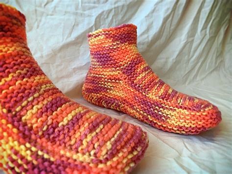Free Knitted Slippers Pattern