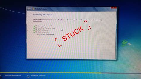 Fix Problem Installing Windows 7 Stuck During Completing Installation