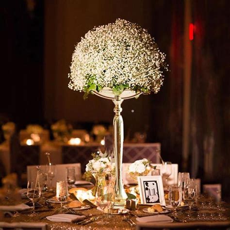 Efavormart 17 Flared Top Metal Flower Ball Holder Wedding Centerpiece