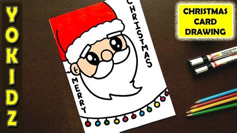 Christmas Card Drawing Easy Everything 4 Christmas