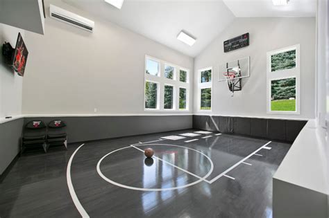 The Big Splurge Indoor Basketball Courts For True Hoops Fans Indoor