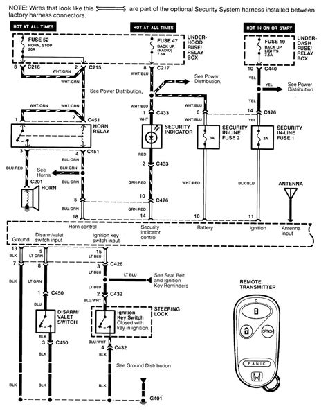 Acura integra 1998 1999 fuse box diagram. Acura Integra (1998 - 1999) - wiring diagrams - security/anti-theft - Carknowledge.info