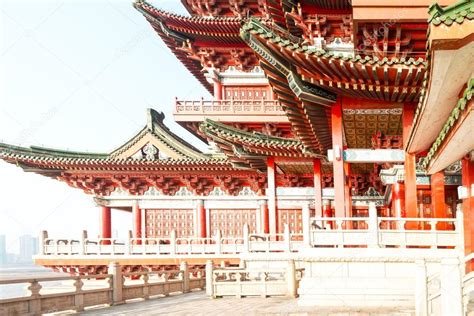 Traditional Ancient Chinese Architecture — Stock Photo © Gjp1991 57782497