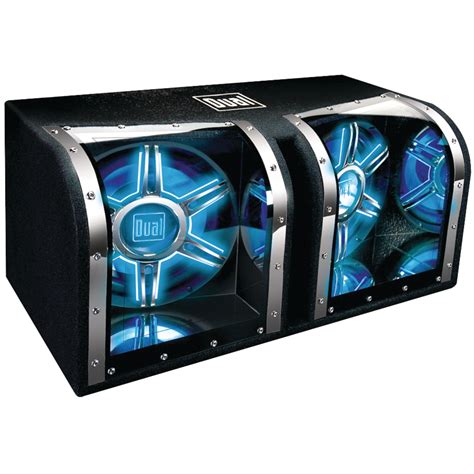 Maybe you would like to learn more about one of these? DUAL BP1204 | Dual 12 Inch. Bandpass Subwoofer with Box