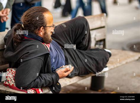 Homeless Young Male Suit Hi Res Stock Photography And Images Alamy