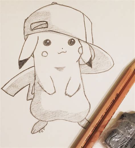 Pikachu Pencil Drawing At Getdrawings Free Download