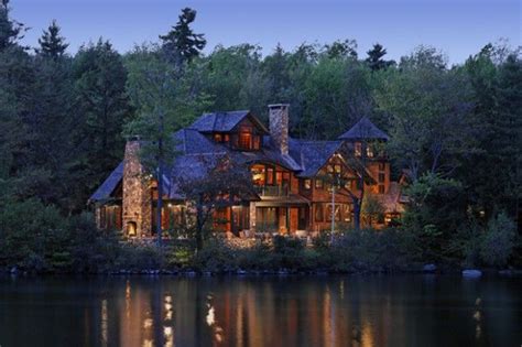 Mountain House With Lake View Homemydesign