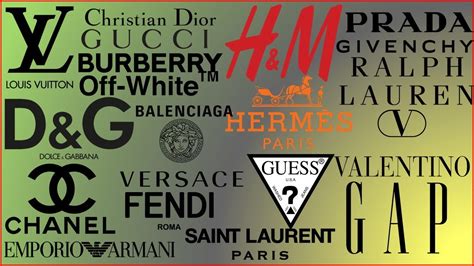 Top 20 Most Expensive Clothing Brands And Logos In The World 2022 Youtube