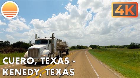 🇺🇸 4k60 Cuero Texas To Kenedy Texas 🚘 Drive With Me Youtube