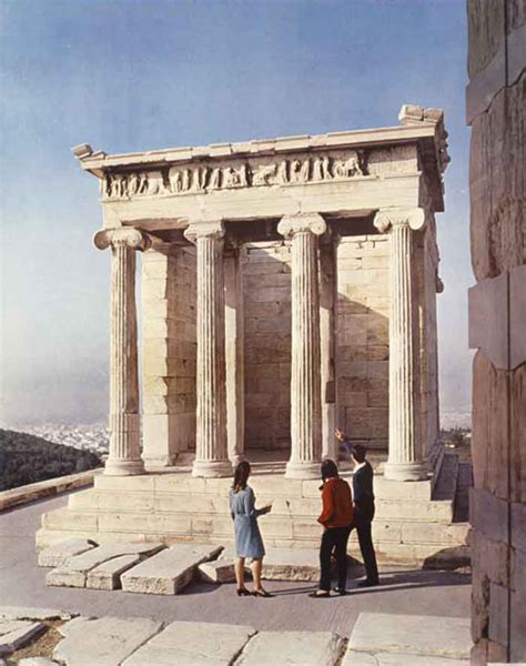 The Temple Of Victory On The Acropolis Athens Greece Photo