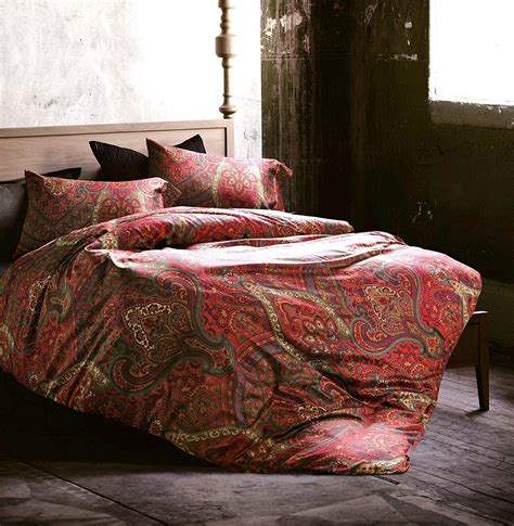 Boho Paisley Print Luxury Duvet Quilt Cover And Shams Pc Bedding Set