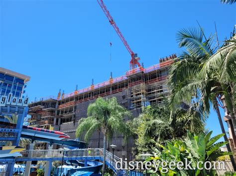 Pictures Disneyland Hotel Dvc Tower Construction 80522 The Geek