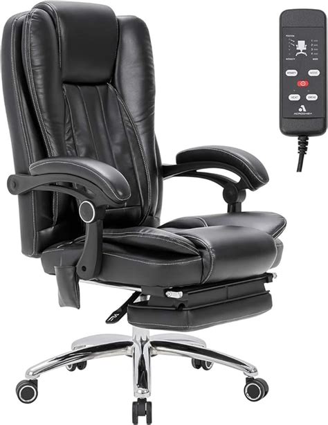 mellcom massage office chair with vibration and kneading ergonomic computer chair