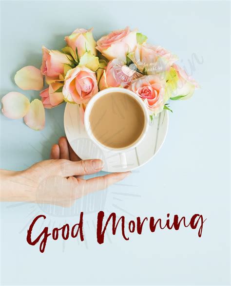 Good Morning Quotes With Coffee And Flowers Kickstart Your Day With
