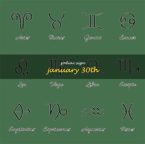 The Mystic Aura Of Zodiac Sign January 30Th Discover The Characteristics Of The Aquarius Born