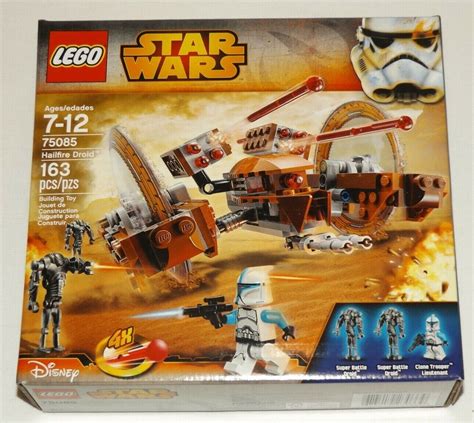 Lego 75085 Hailfire Droid Star Wars Clone Trooper Lieutenant Super