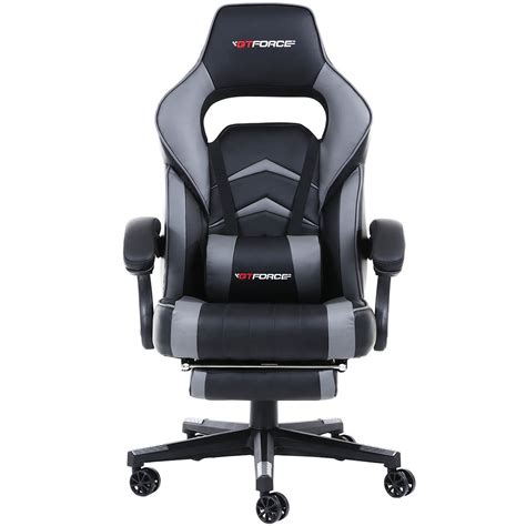 Gtforce Turbo Reclining Leather Sports Racing Office Desk Chair Gaming