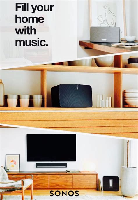 The Sonos Home Sound System Plays All The Music On Earth In Any Or