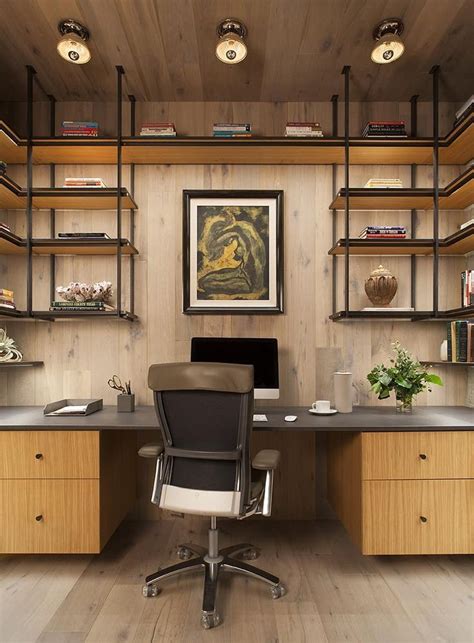 54 Really Great Home Office Ideas Photos Industrial Home Offices