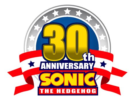 Sonic 30th Anniversary Logo Fan Made By St3ph3nart On Deviantart