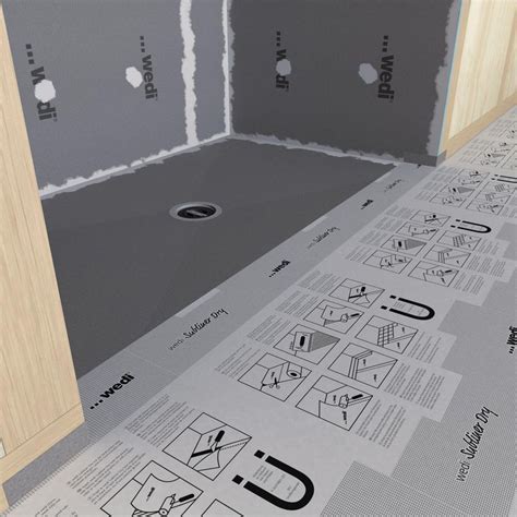 Wedi Subliner Waterproofing Membrane 39 In X 98 Ft Us5000005 The Home Depot Shower Systems