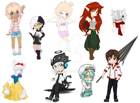 Chibi Commissions Open By A 2o On Deviantart