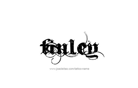 Finley Name Tattoo Designs