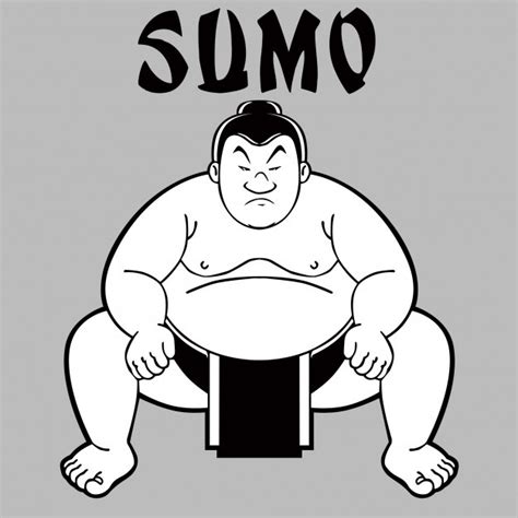 Sumo Wrestler Drawing At Explore Collection Of
