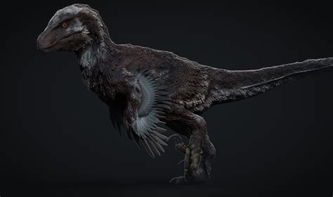 Wrex On Twitter Utahraptor Zbrush Paleoart Dinosaurs T