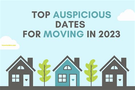 Top Auspicious Dates For Moving In A New House In 2023 According To